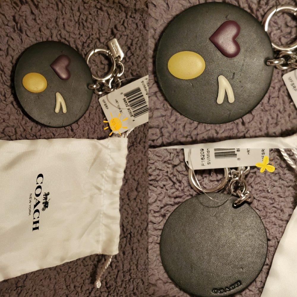 NwT coach bag charm